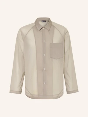 Goldwin Koszula Sheer Nylon Wind Comfort Fit beige