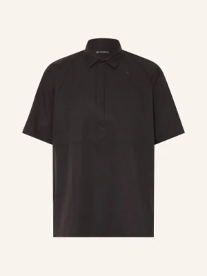 Goldwin Koszula Z Krótkim Rękawem All Direction Light Comfort Fit schwarz