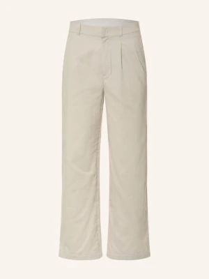 Goldwin Spodnie Z Sztruksu O Kroju Regular Fit beige