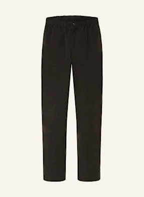 Goldwin Spodnie Ze Sztruksu Fine Wale Cordury schwarz