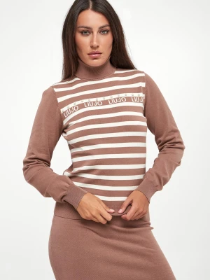 Golf damski w paski LIU JO