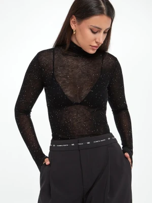 Golf damski wełniany Moss PINKO