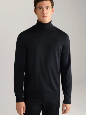 Zdjęcie produktu Golf Donte z wełny merino w granatowym kolorze Joop