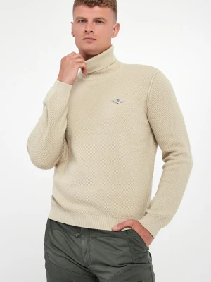 Golf męski wełniany AERONAUTICA MILITARE
