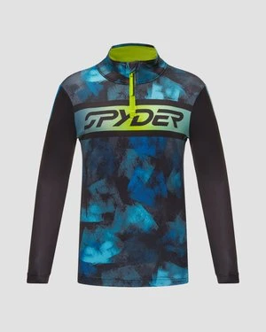 Golf Narciarski Chłopięcy Spyder Jacobs 1/2 Zip