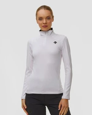 Golf Narciarski Damski Descente Womens T-neck Biały