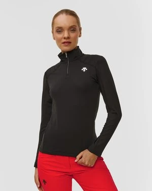 Golf Narciarski Damski Descente Womens T-neck Czarny