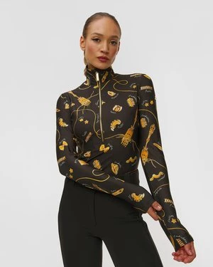 Golf Narciarski Damski Goldbergh Gold Exclusive Farfalle