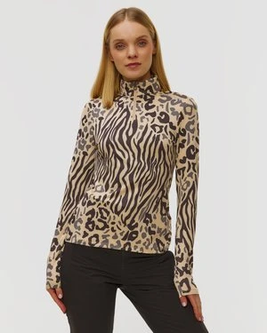 Golf Narciarski Damski Spyder Vivid 1/2 Zip