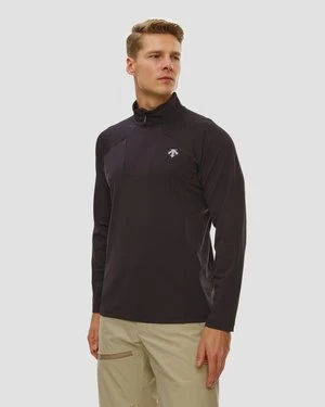 Golf Narciarski Męski Descente Classic T-neck Czarny