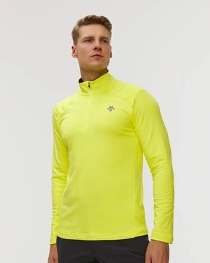 Golf Narciarski Męski Descente Mens T-neck żółty