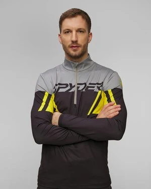 Golf Narciarski Męski Spyder Podium 1/2 Zip