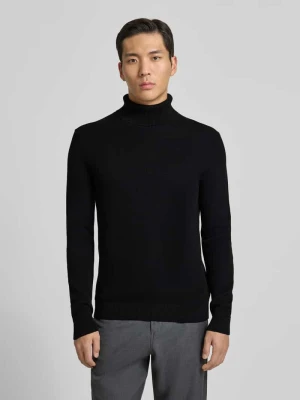 Golf o kroju regular fit z czystej bawełny model ‘DANE’ Selected Homme