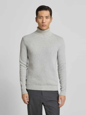 Golf o kroju regular fit z czystej bawełny model ‘DANE’ Selected Homme