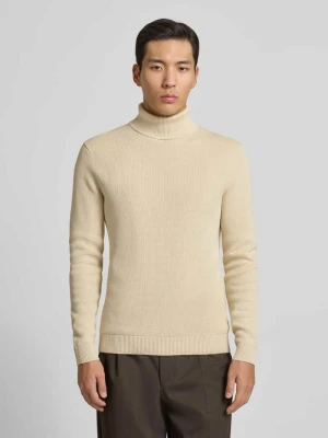 Golf o kroju regular fit z czystej bawełny model ‘DANE’ Selected Homme