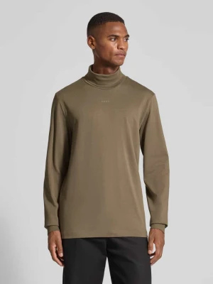 Golf o kroju regular fit z czystej bawełny model ‘DAPOROLLO’ HUGO