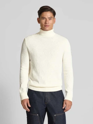 Golf o kroju regular fit z czystej bawełny model ‘TREVOR’ Selected Homme