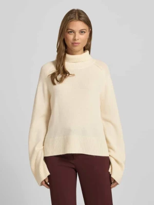 Golf o kroju regular fit z dzianiny z czystego kaszmiru model ‘FALONSO’ Boss