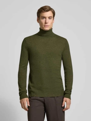 Golf o kroju regular fit z mieszanki wełny z domieszką kaszmiru MCNEAL