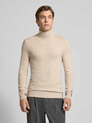 Golf o kroju regular fit z mieszanki wełny z domieszką kaszmiru MCNEAL