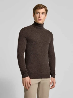 Golf o kroju regular fit z mieszanki wełny z domieszką kaszmiru MCNEAL