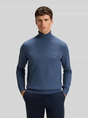 Golf o kroju regular fit z mieszanki bawełny i kaszmiru model ‘'AKIRO_S’ Boss Orange