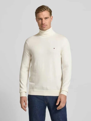 Golf o kroju regular fit z mieszanki bawełny i kaszmiru Tommy Hilfiger