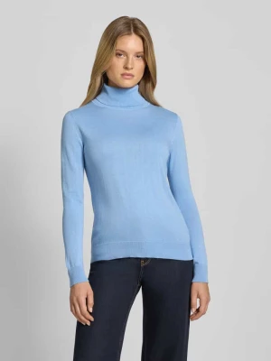 Golf o kroju regular fit z mieszanki bawełny i wiskozy Tom Tailor