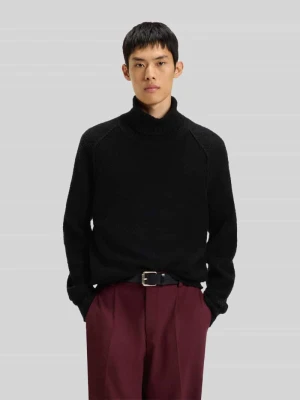 Golf o kroju regular fit z mieszanki bawełny model ‘SAN RUDI’ HUGO