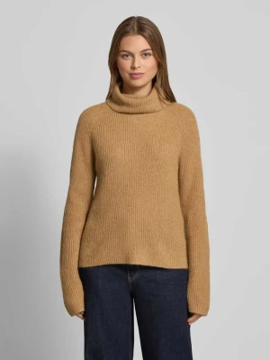 Golf o kroju regular fit z mieszanki wełny i wełny z alpaki model ‘FALODINA’ Boss Orange