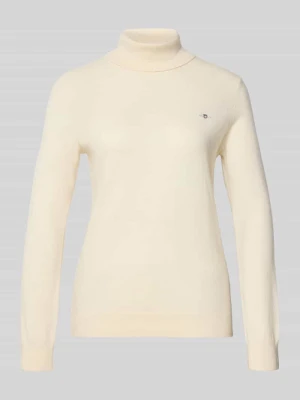Golf o kroju regular fit z mieszanki wełny model ‘Extrafine’ Gant
