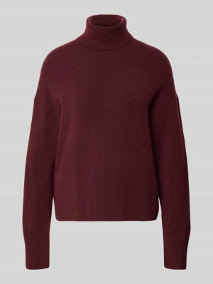 Golf o kroju regular fit z mieszanki żywej wełny Marc O'Polo DENIM