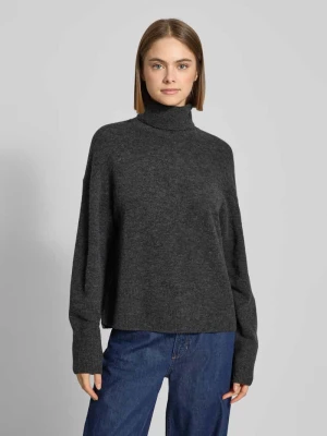 Golf o kroju regular fit z mieszanki żywej wełny Marc O'Polo DENIM