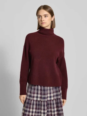 Golf o kroju regular fit z mieszanki żywej wełny Marc O'Polo DENIM