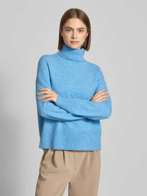 Golf o kroju regular fit z mieszanki żywej wełny Marc O'Polo DENIM