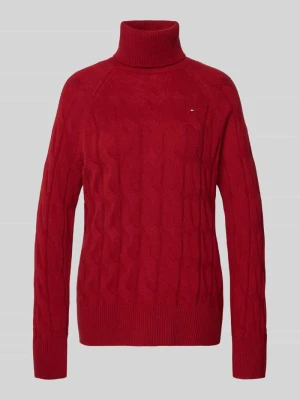 Golf o kroju relaxed fit z czystej wełny Tommy Hilfiger