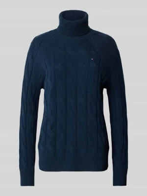 Golf o kroju relaxed fit z czystej wełny Tommy Hilfiger