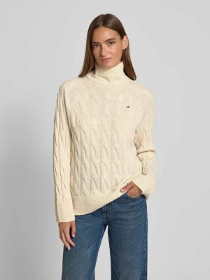Golf o kroju relaxed fit z czystej wełny Tommy Hilfiger