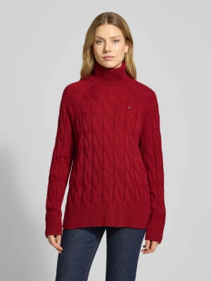 Golf o kroju relaxed fit z czystej wełny Tommy Hilfiger