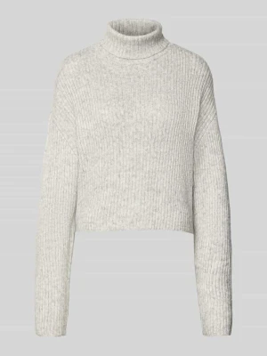 Golf o kroju relaxed fit z dodatkiem wełny model ‘MELANIE’ Only