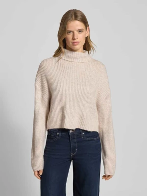 Golf o kroju relaxed fit z dodatkiem wełny model ‘MELANIE’ Only