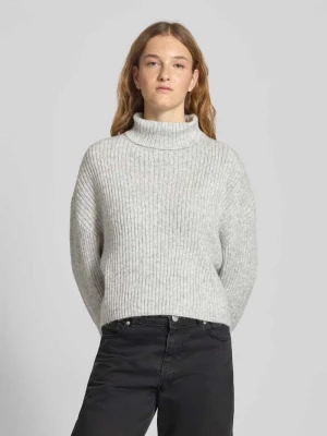 Golf o kroju relaxed fit z dodatkiem wełny model ‘MELANIE’ Only