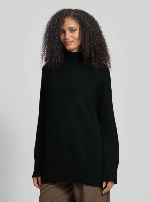 Golf o kroju relaxed fit z dzianiny z dodatkiem wełny model ‘AQUARIUS’ Vero Moda