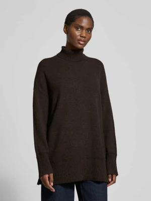 Golf o kroju relaxed fit z dzianiny z dodatkiem wełny model ‘AQUARIUS’ Vero Moda