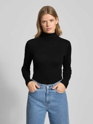 Golf o kroju slim fit z mieszanki bawełny Marc O'Polo DENIM