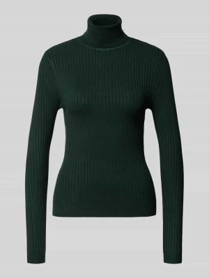 Golf o kroju slim fit z mieszanki wiskozy model ‘KAROL’ Only