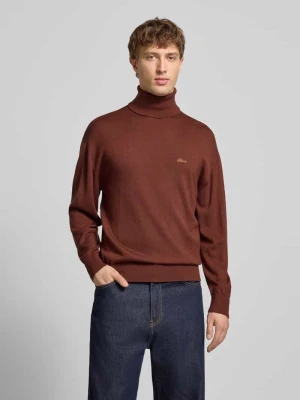 Golf o luźnym kroju z mieszanki wełny BLKVIS