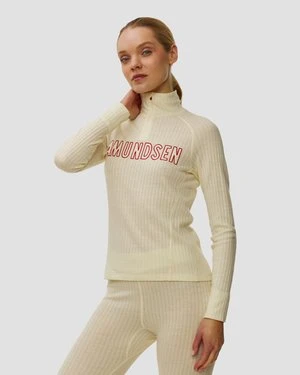 Golf Wełniany First Layer Damski Amundsen Sports Hero's Hide Half Zip