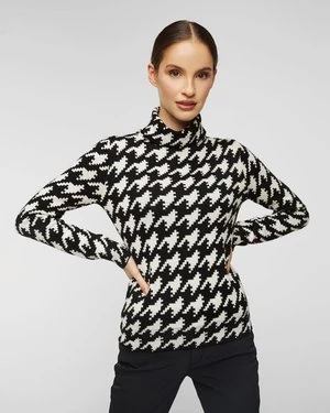 Golf Wełniany Perfect Moment Houndstooth