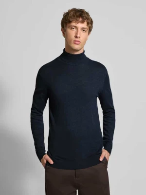 Golf z detalem z logo model ‘BAGGE’ Blend